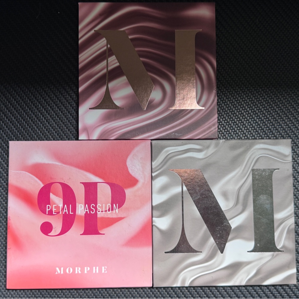 Morphe eyeshadow palettes